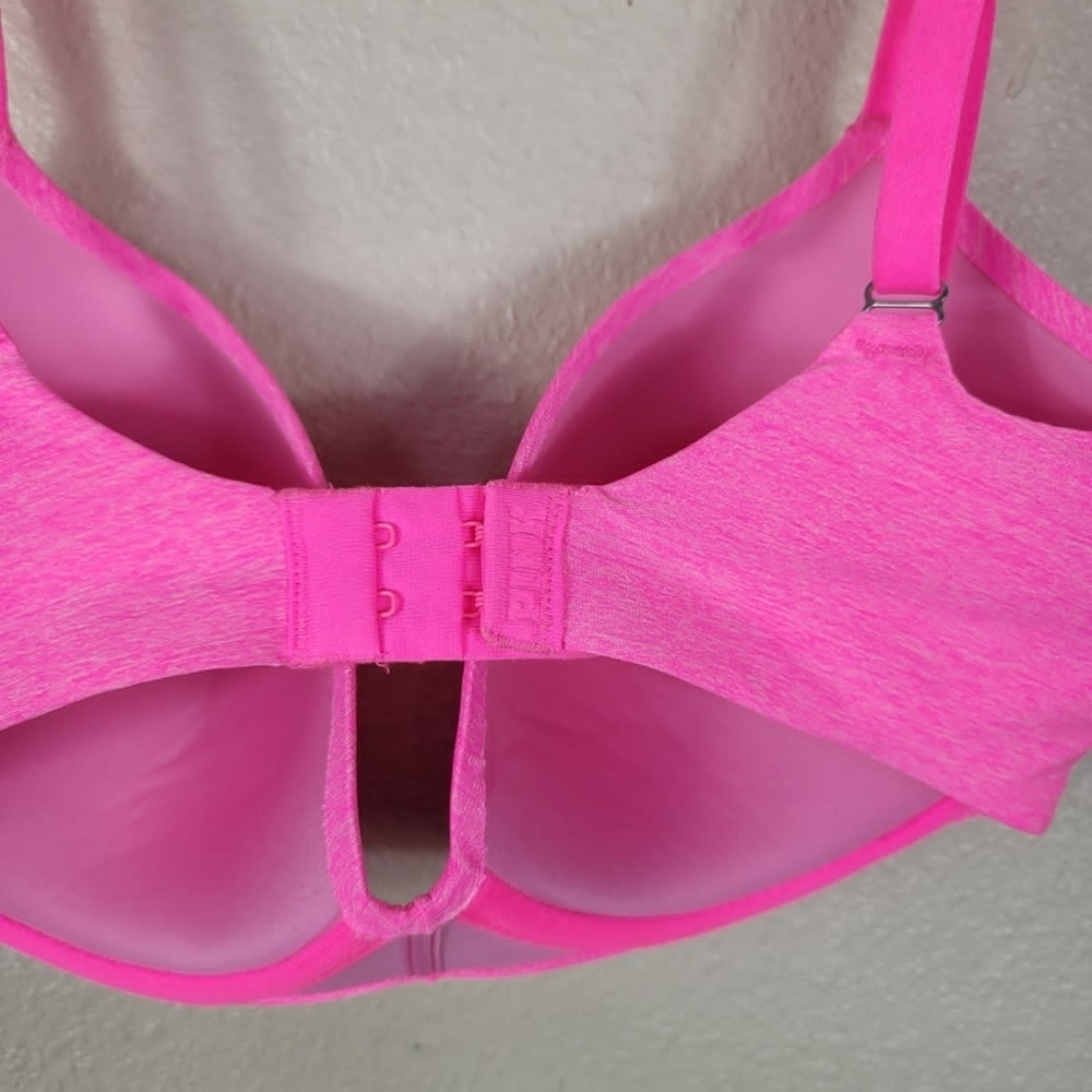 Victoria Secret Pink Bra push up Sz 32 DD - Picture 4 of 5